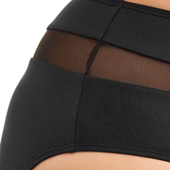 NWT Time and Tru Bikini Bottom 3XL Mesh Black - Picture 2 of 4